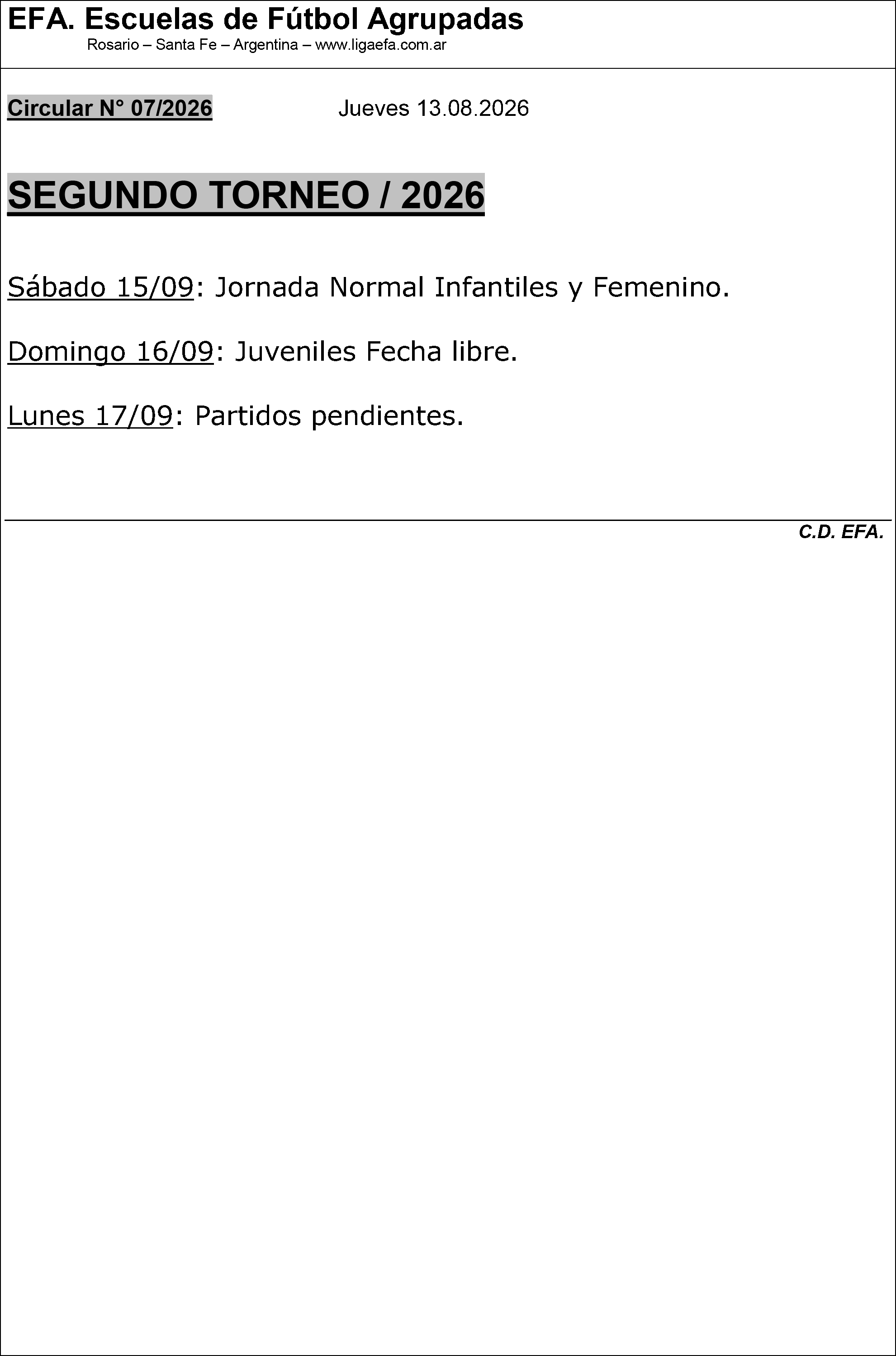 Circular