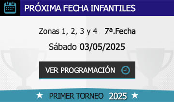 Próxima fecha INFANTILES